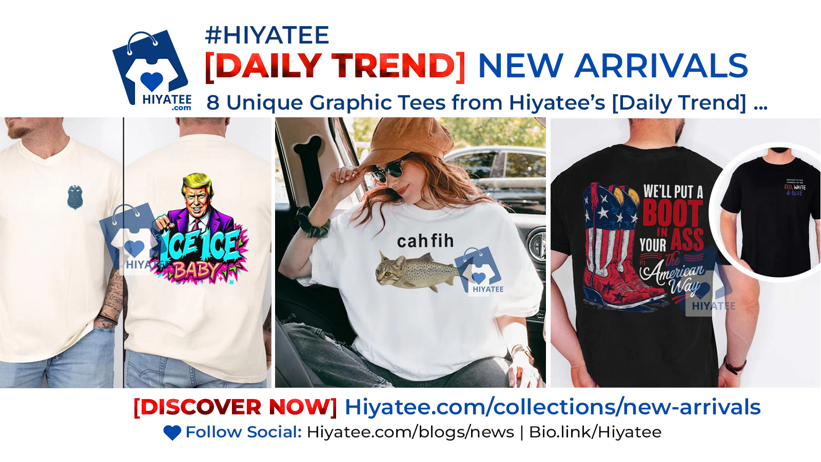 8 Unique Graphic Tees from Hiyatee’s [Daily Trend] New Arrival Drop