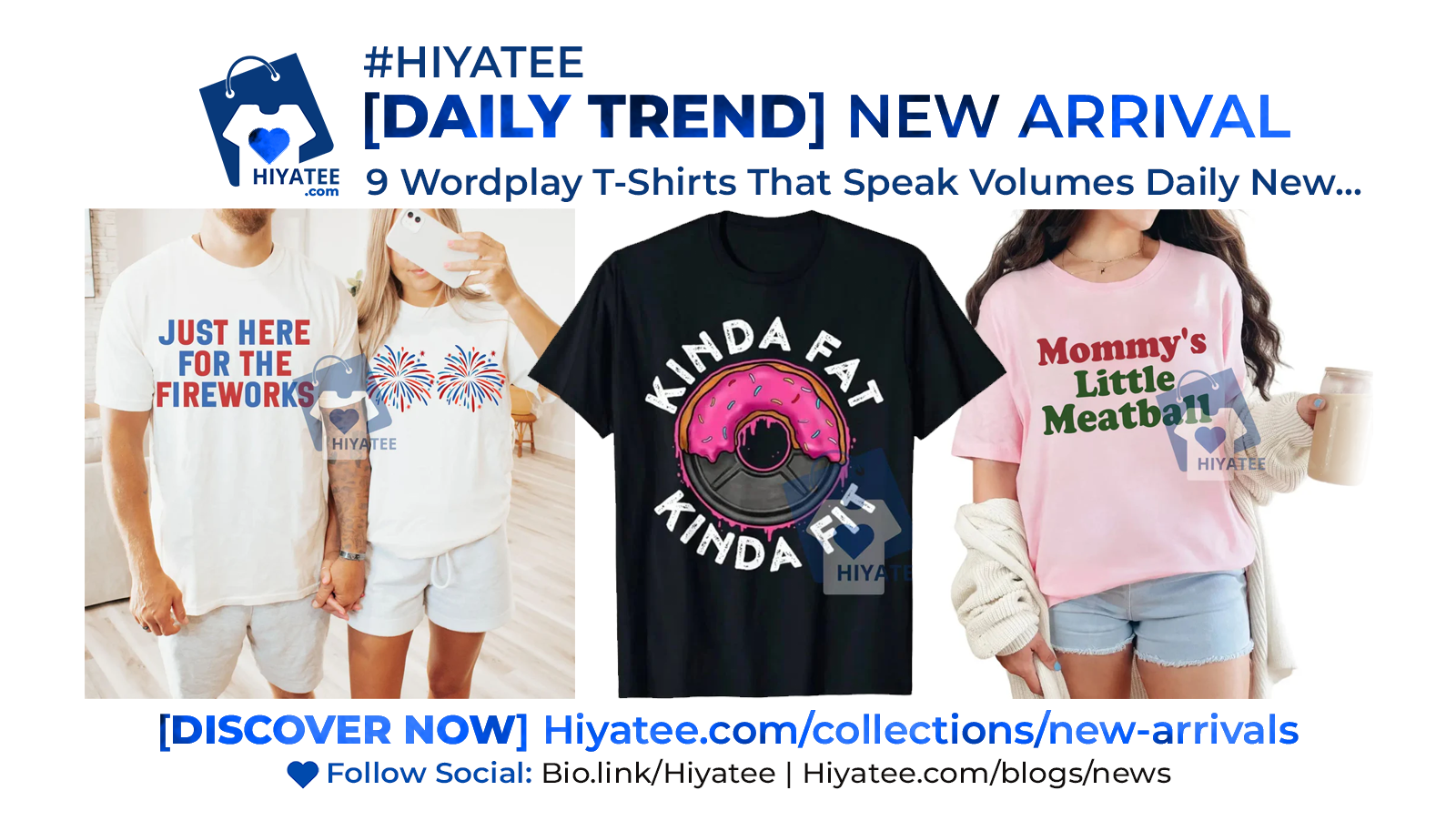 9 Wordplay T-Shirts That Speak Volumes — Daily New Arrivals at Hiyatee