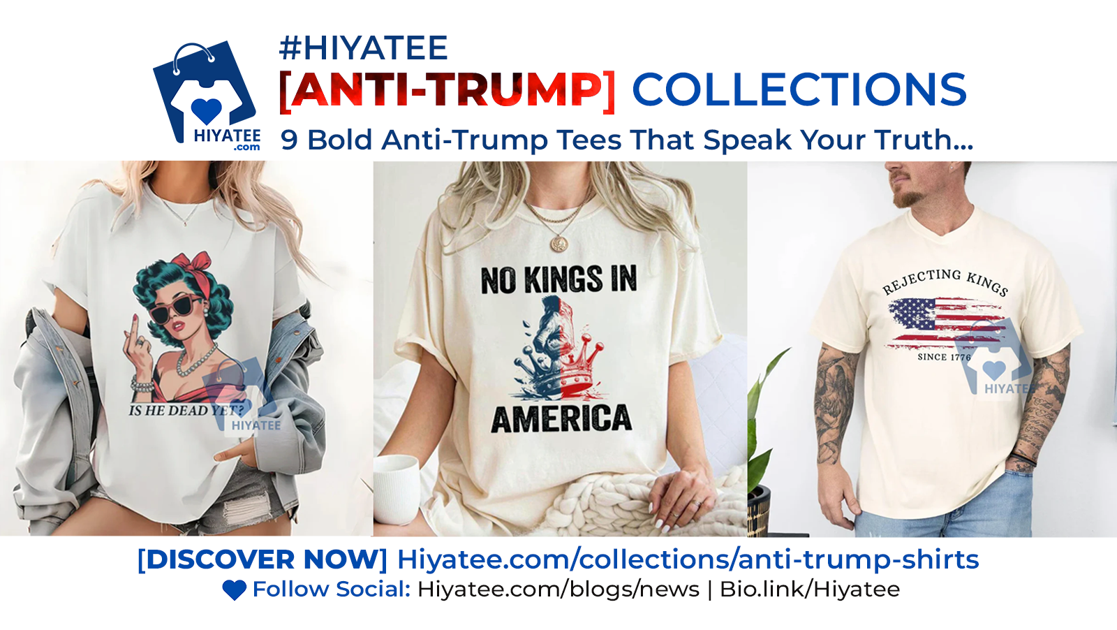 9 Bold Anti-Trump Tees That Speak Your Truth