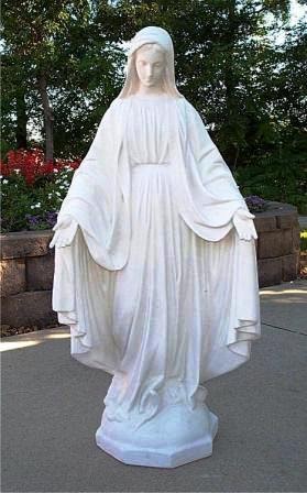 Grace Your Garden with Marble Mary Statues & Fountains